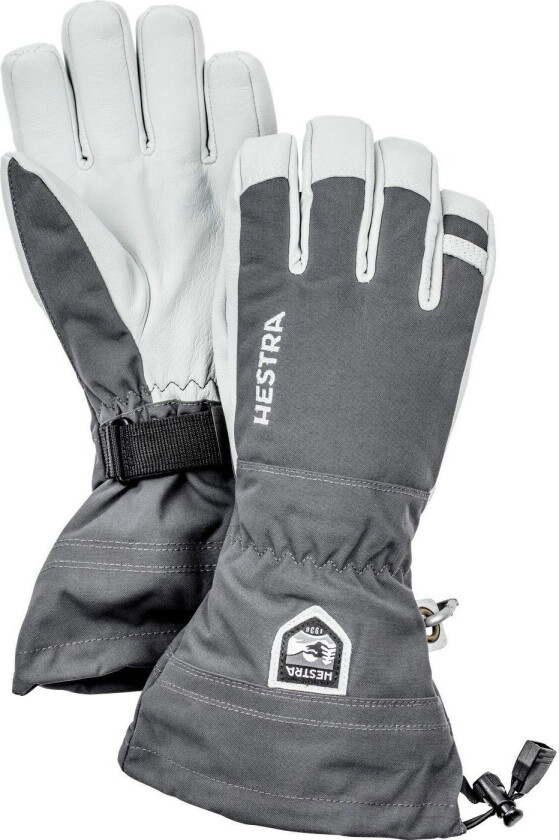 Army Leather Heli Ski Grå 7