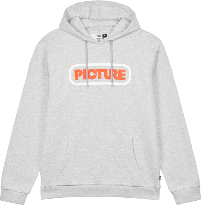 Men's Millbrook Hoodie M, Grey Melange