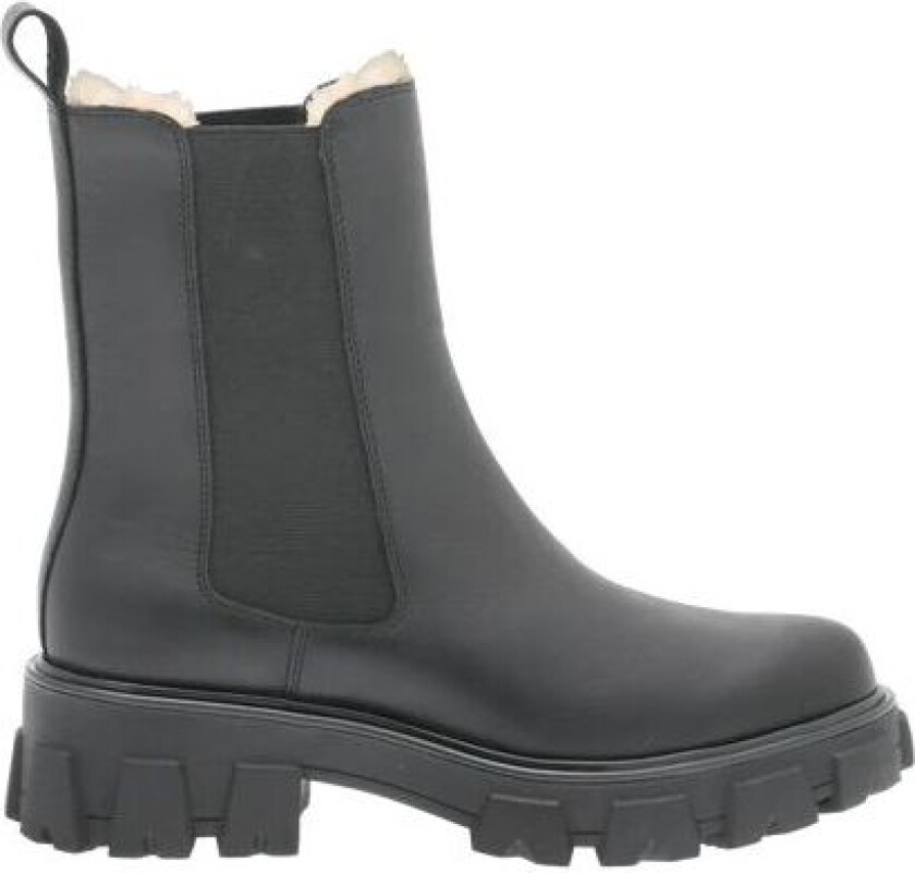 Leather Combat Chelsea Warm - Black 40