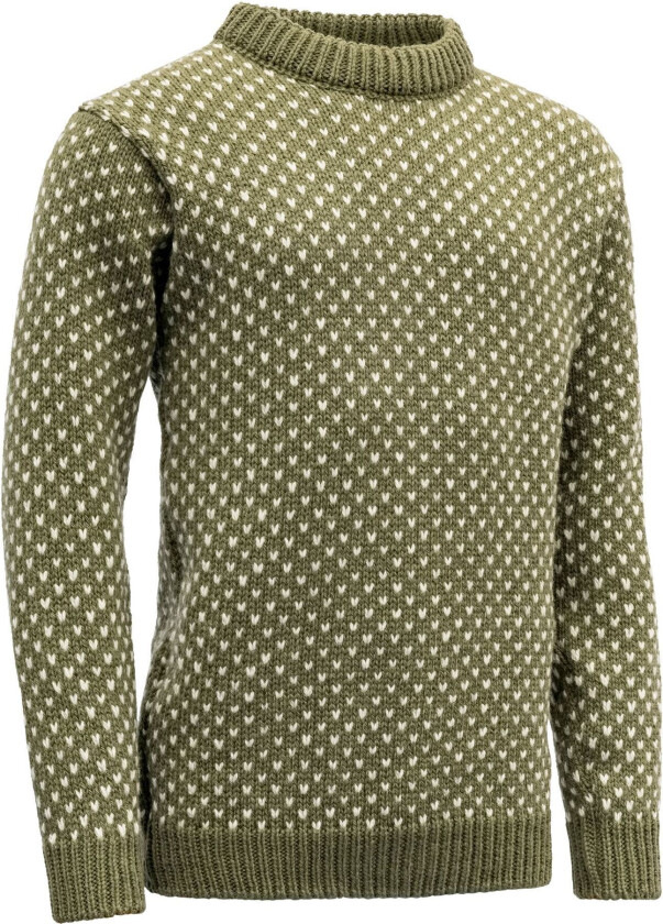 Nordsjø Wool Sweater Unisex Olive S