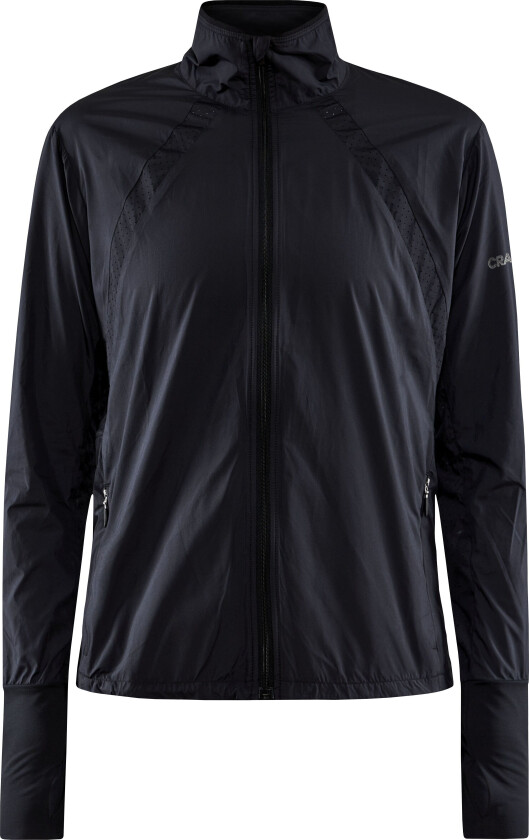 Women's Adv Essence Wind Jacket L, Black