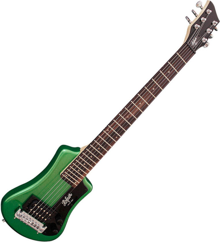 Hofner HCT Shorty Electric Guitar Cadillac Green