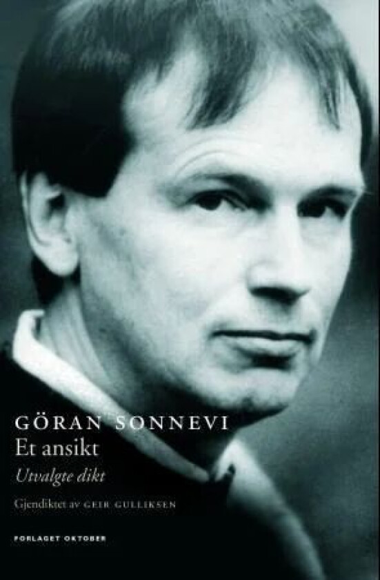 Et ansikt av Göran Sonnevi