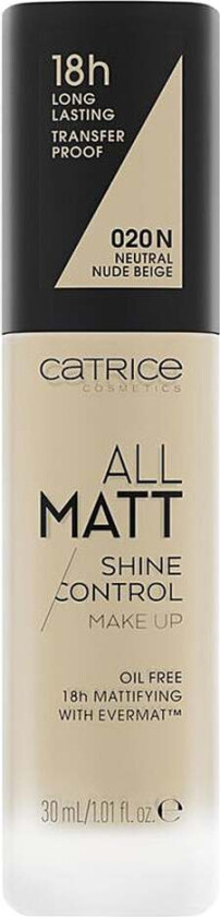 Catrice All Matt Shine Control Make Up, 30 ml Catrice Foundation