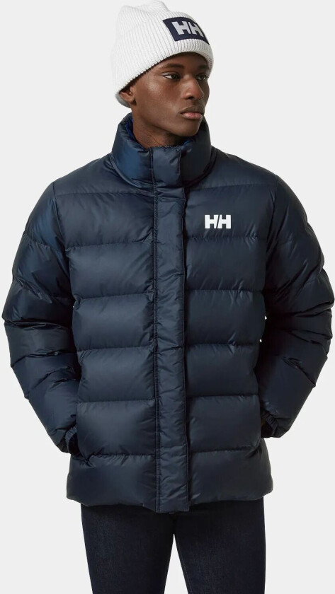 Herre HH Vendbar Dunjakke Marineblå S MarineblåS