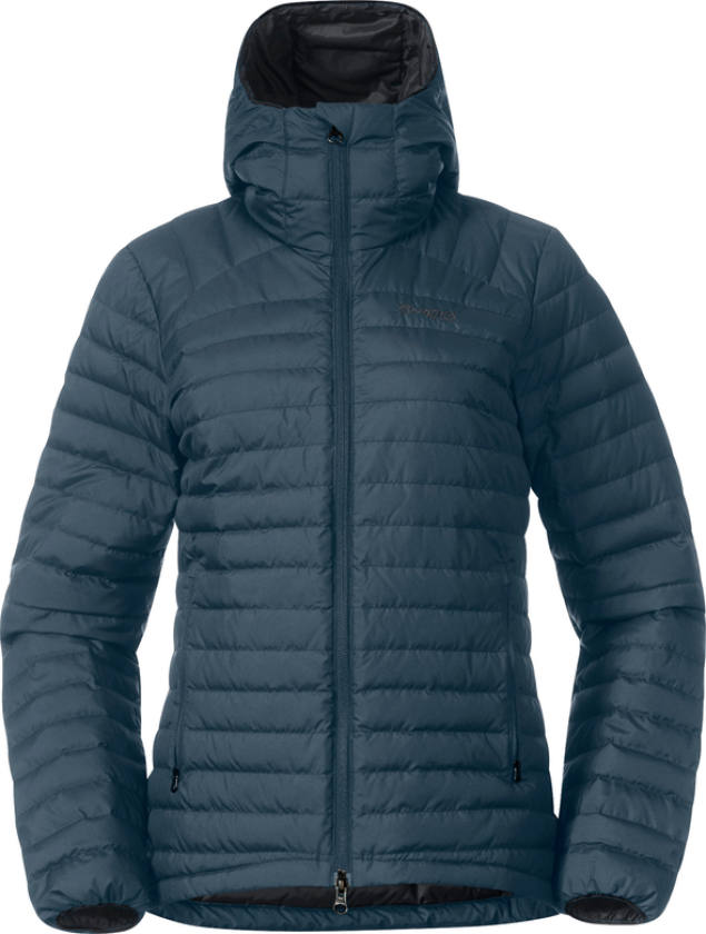 Women's Lava Light Down Jacket With Hood XS, Orion Blue