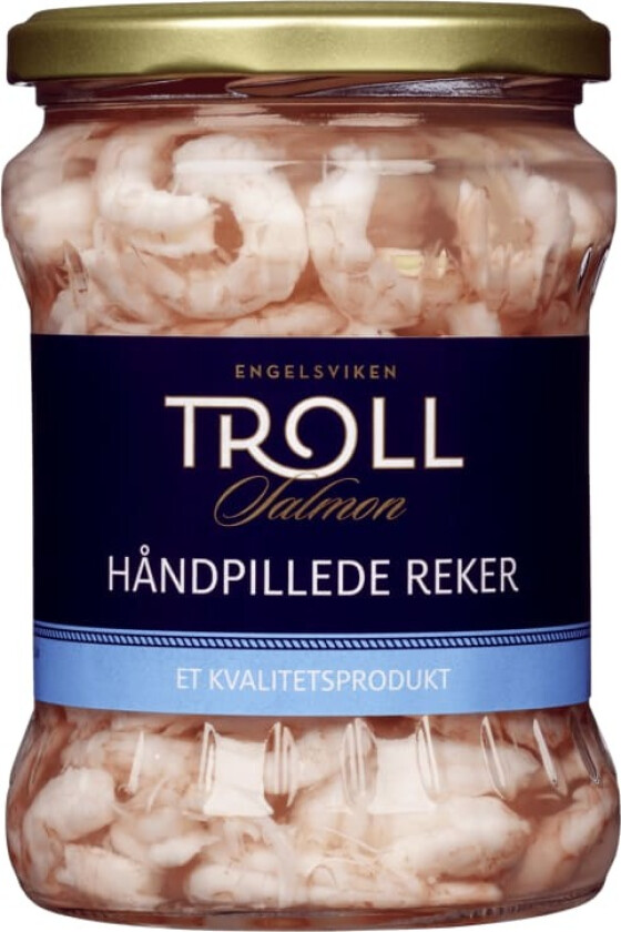 Reker i Lake Håndpillede 500g