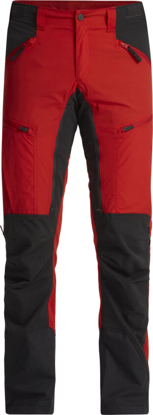 Men's Makke Pant 46 Regular, Lively Red/Charcoal