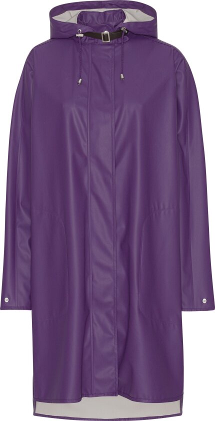 Women's Raincoat Detachable Hood 36, Purple Rain