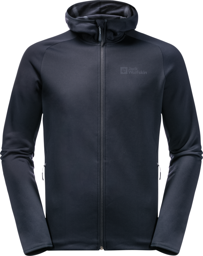 Men's Baiselberg Hooded Full Zip S, Night Blue