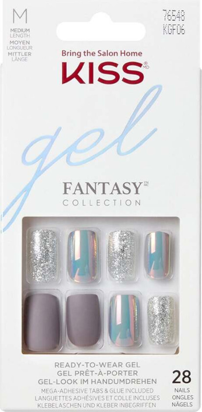 Kiss Glam up Fantasy nails - Wake up call