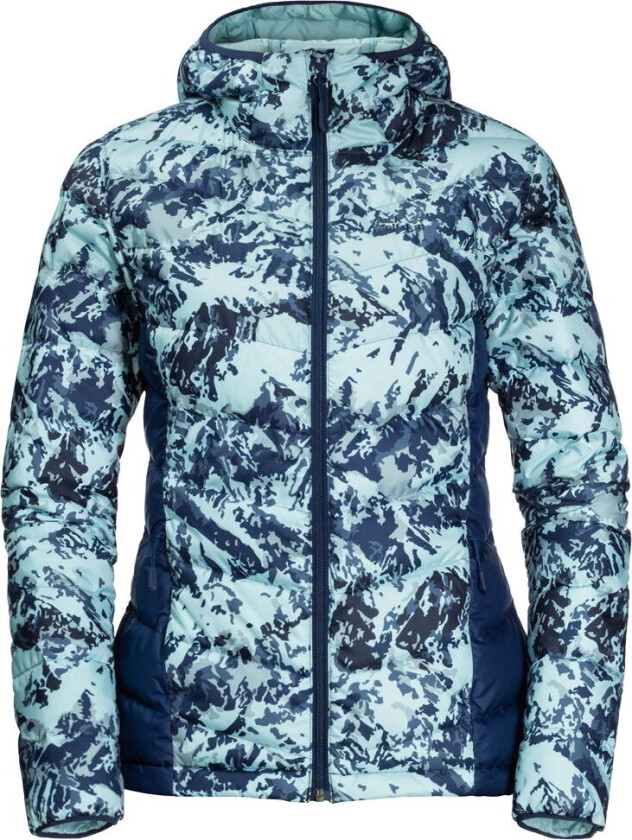 Women's Helium Peak Hoody XS, Frostedblueallover
