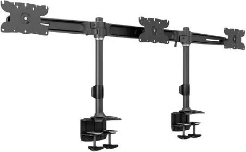 Bilde av M Vesa Skjermstativ Triple Desk Clamp 24"–32"