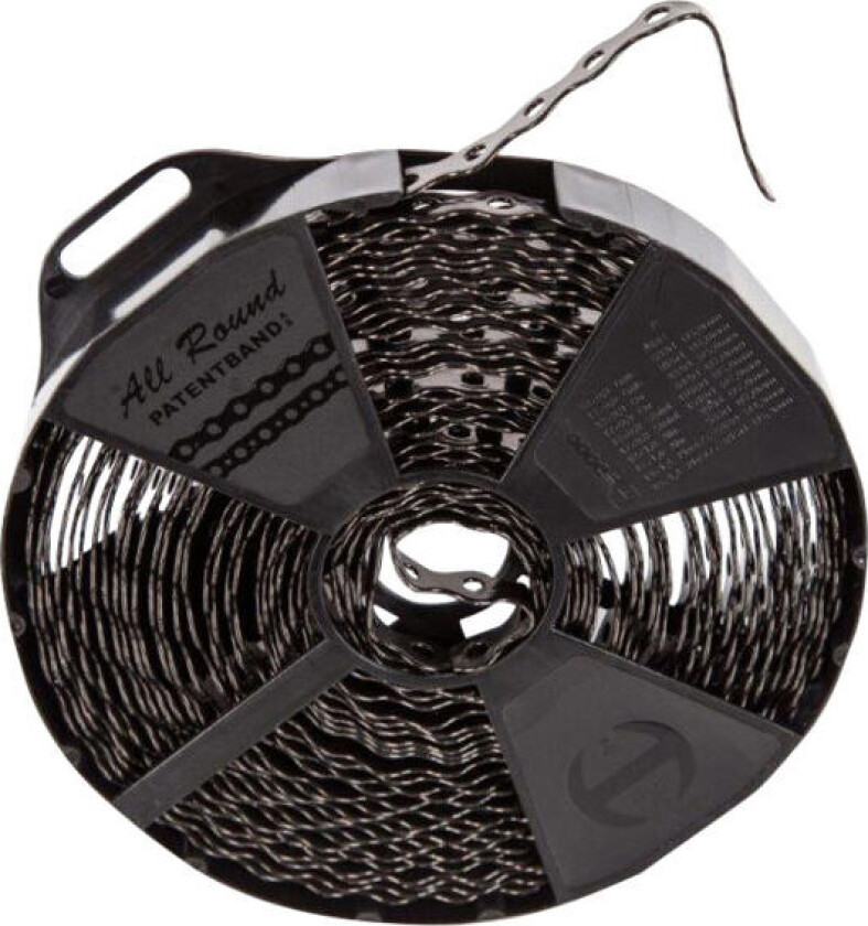 Bilde av Patentbånd AR 12mm Plastbelagt Sort - 1350512