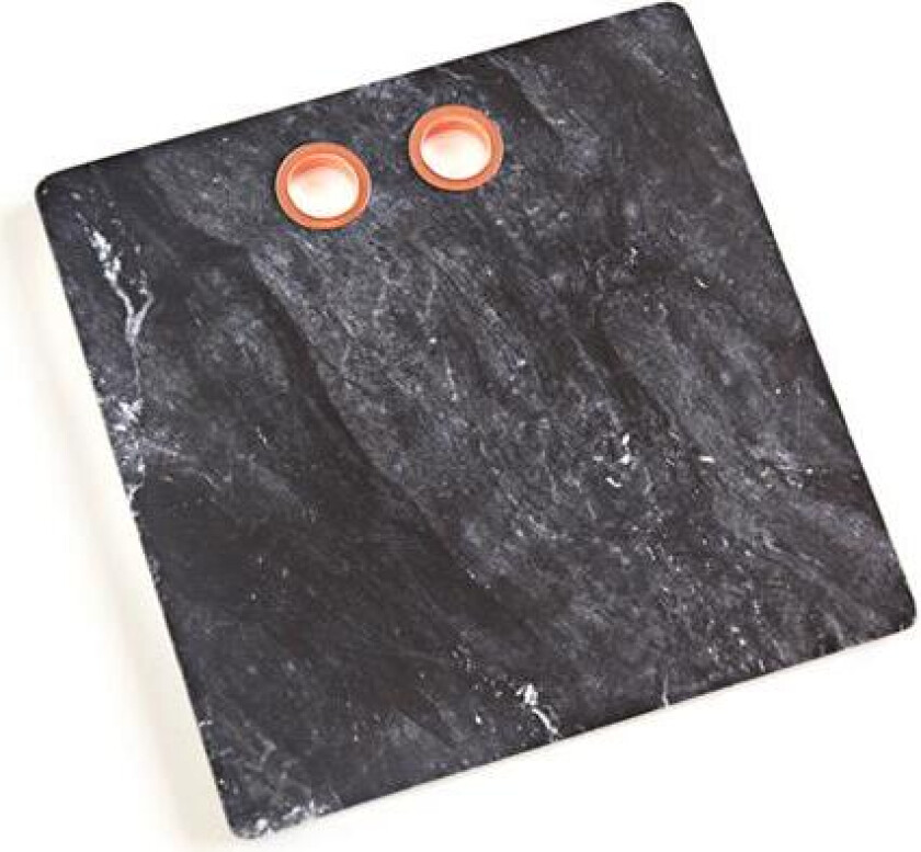 Marmor Skjærebrett 28 Cm - Sort & Kobber