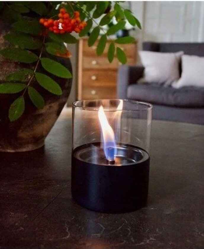 Bilde av Café Bordlykt 14 Svart D18 H13,7