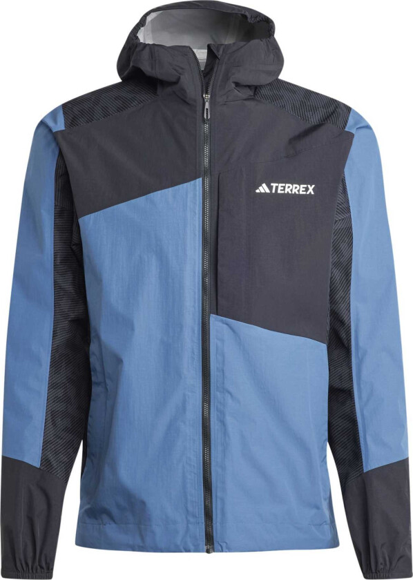 Men's TERREX Xperior Hybrid Rain Jacket S, Wonste/Black/Carbon