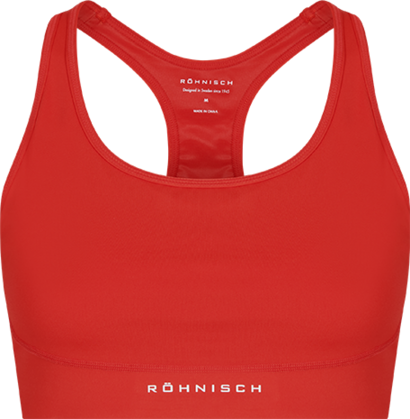 Women's Flattering Sportsbra XS, Fiery Red