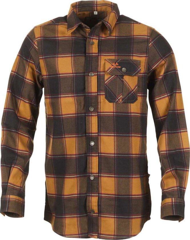 Men's Crest Shirt M, Dark Sand