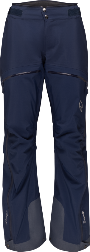 Women's Trollveggen Gore-Tex Pro Light Pants XS, Indigo Night