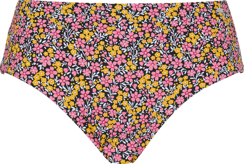 Women's Maui Bikini Briefs 46, Black Printed