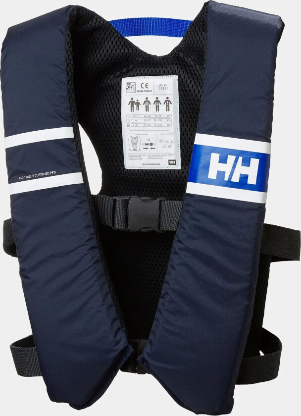 Unisex Comfort Compact 50n Redningsvest Marineblå 50/70kg Grå50/70KG