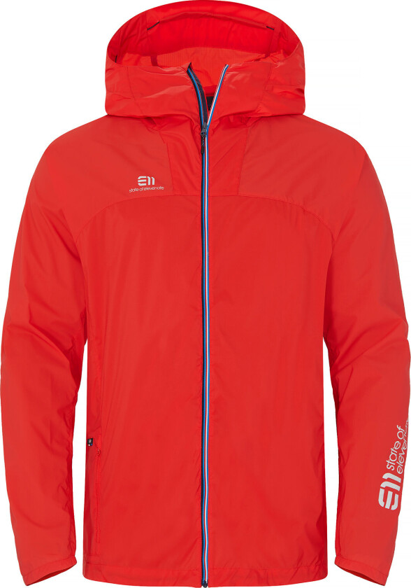 Men's La Bise Jacket S, Red Glow