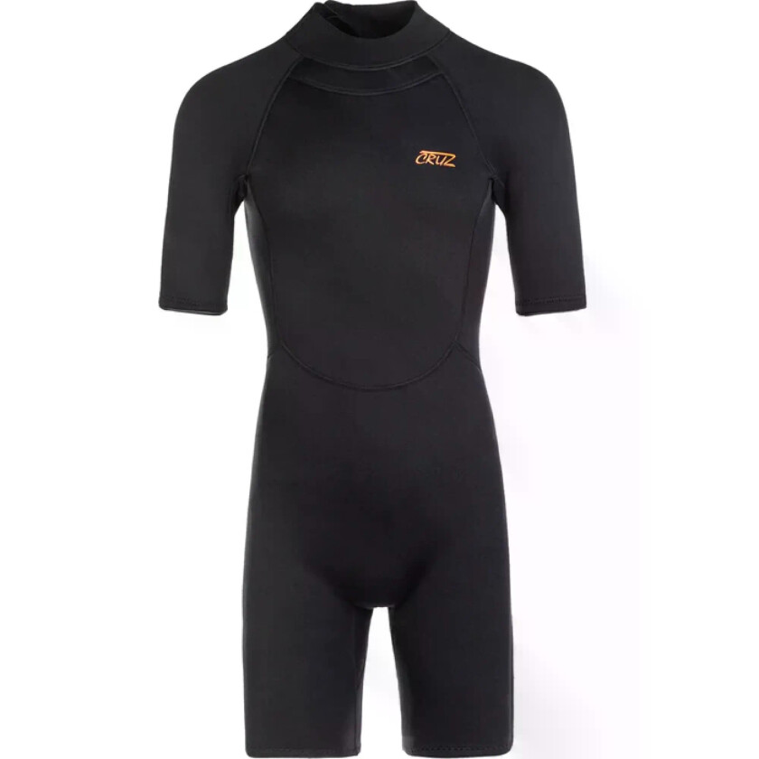 Pipeline S/s Wet Suit Black Black unisex M