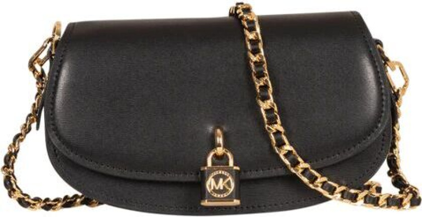 Mila Small Chain Sling Messenger Bag - Black One Size