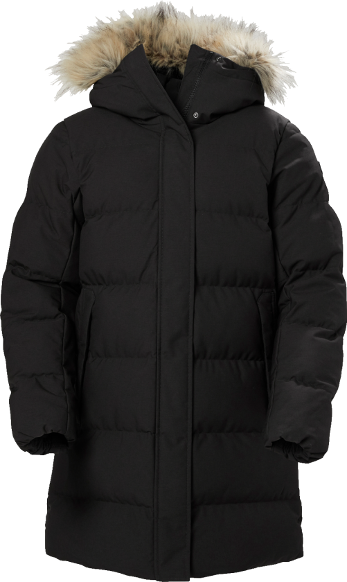 Dame Blossom Bobleparkas Svart Xs SvartXS