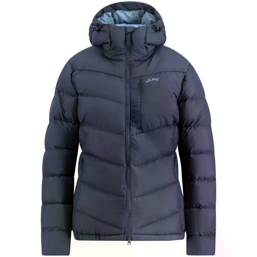 Fulu Down Hooded Jacket W Deep Blue Deep Blue female L