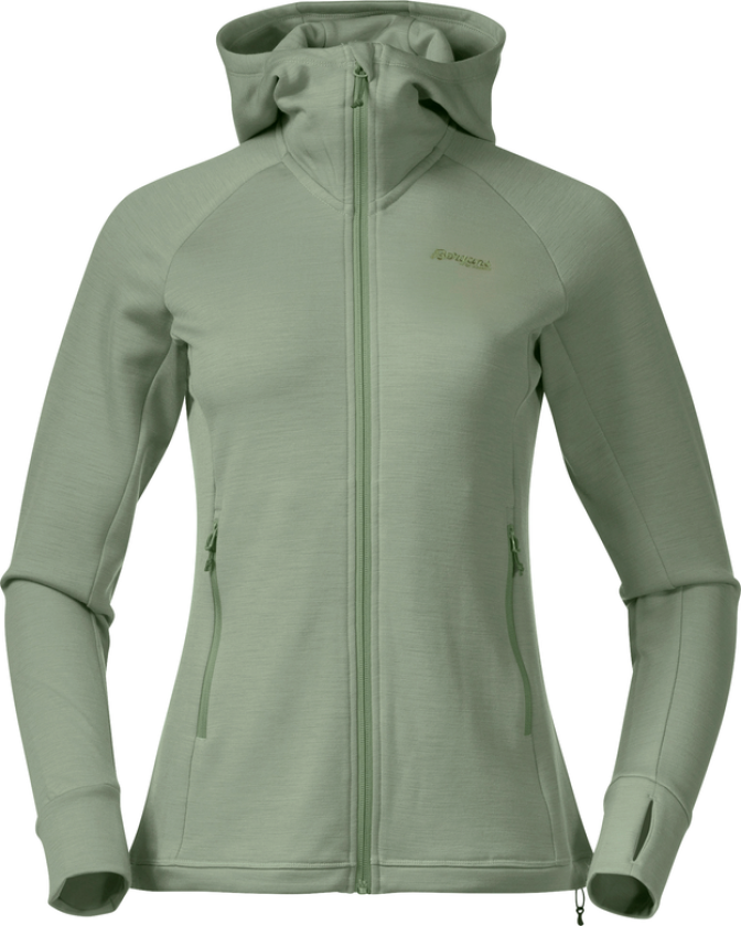Women's Ulstein Wool Hood Jacket XS, Jade Green
