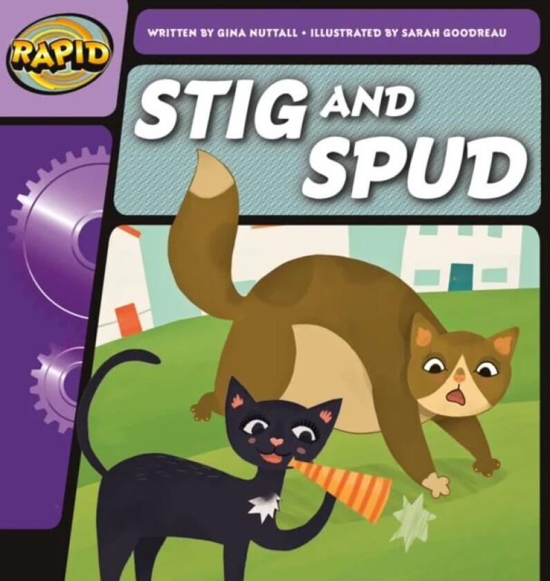 Rapid Phonics Step 1: Stig and Spud (Fiction) av Gina Nuttall