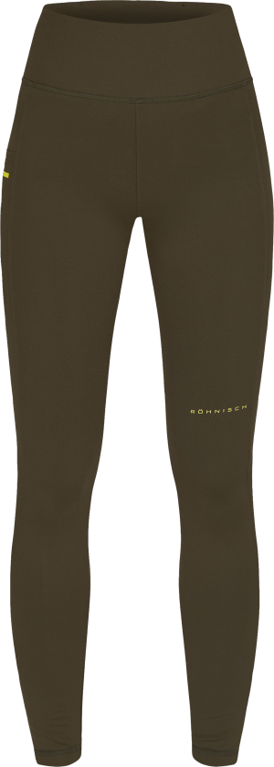 Women's Thermal Tights L, Forest Brown