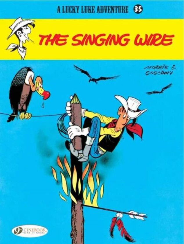 Lucky Luke 35 - The Singing Wire av Morris & Goscinny