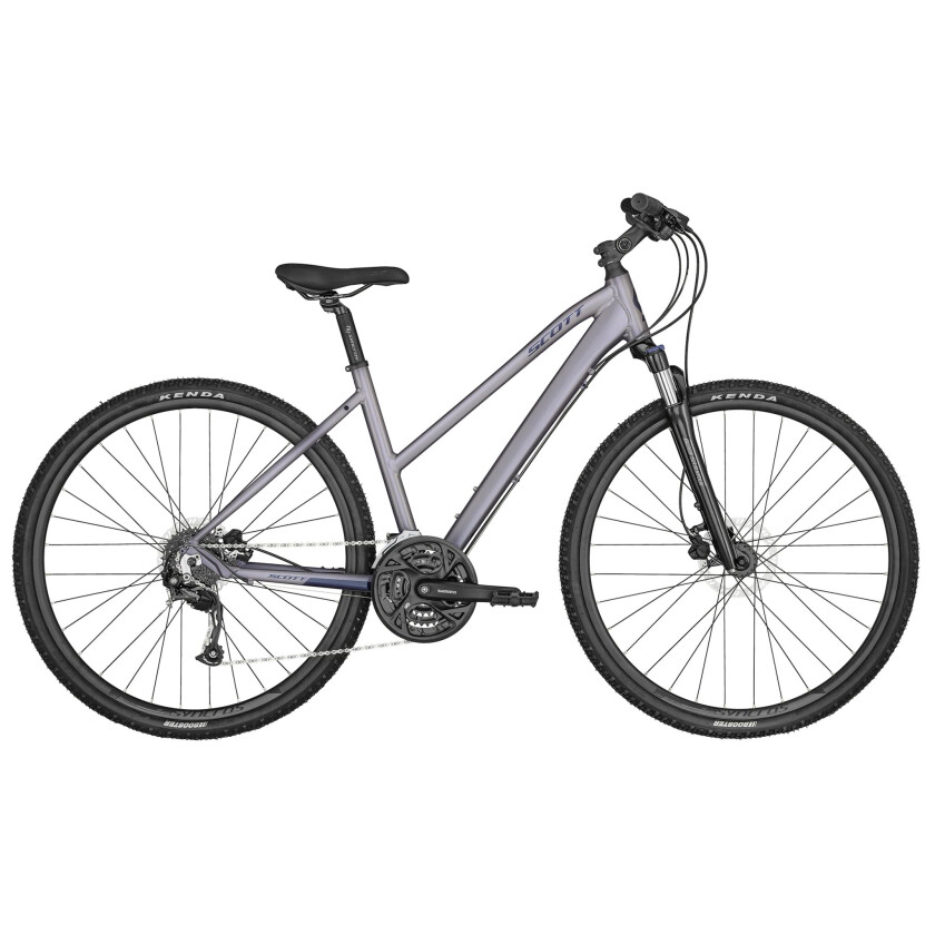 Scott Sub Cross Park Hybrid Bike Lady 23, hybridsykkel, dame Amethyst Silver Dark