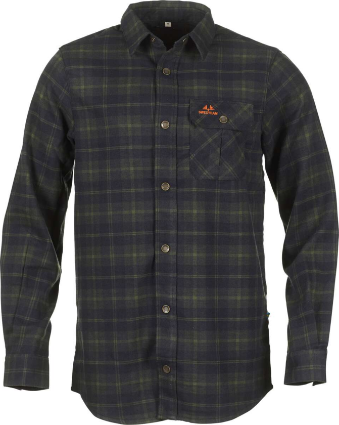 Men's Crest Shirt M, Forest Green