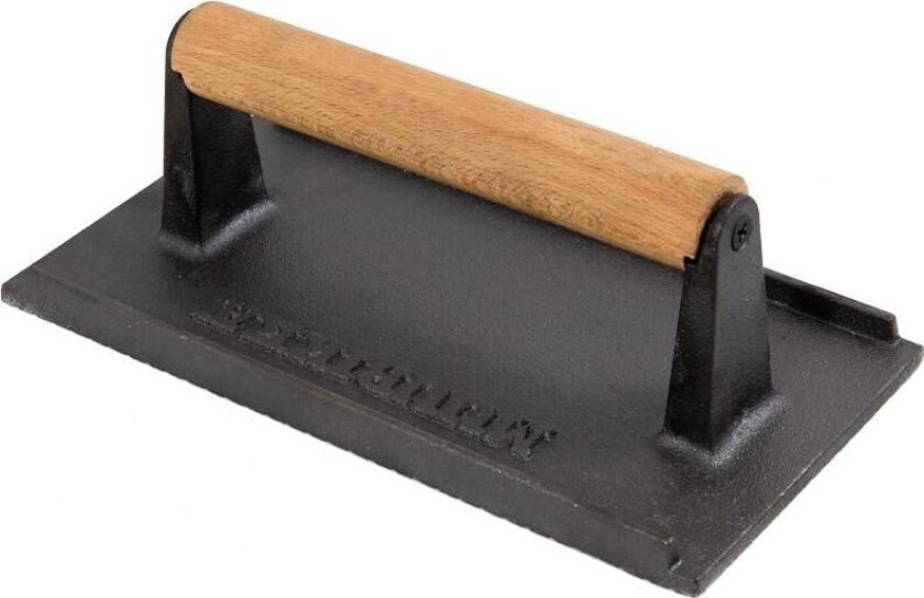 Rectangle Cast Iron Grill Press OneSize, Nocolour