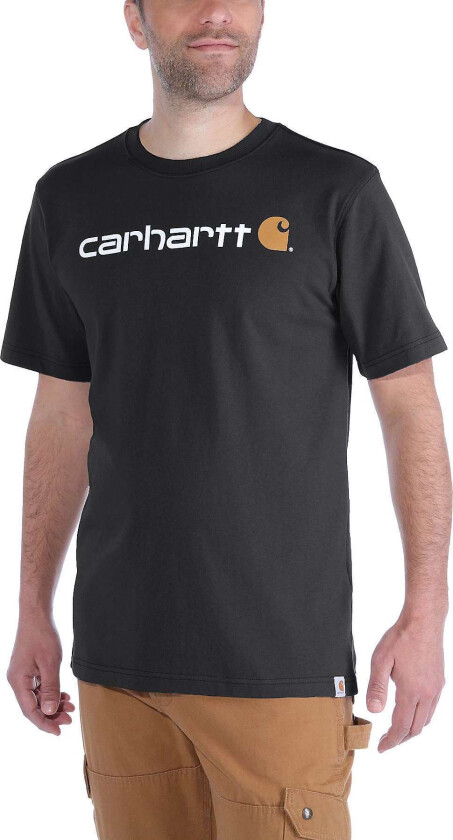 Men's Core Logo T-Shirt Short Sleeve XXL, Black