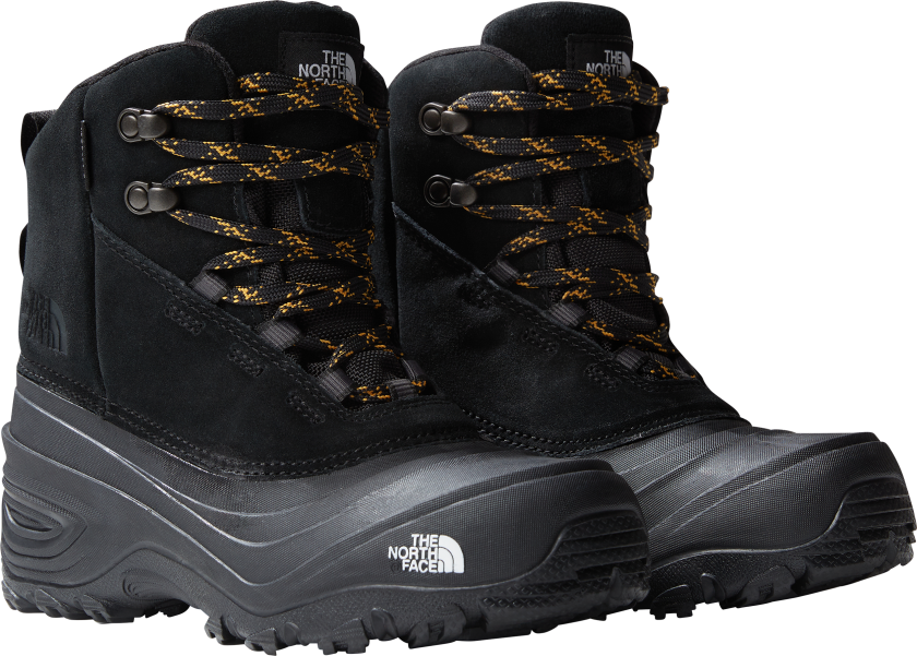 Kids' Chilkat V Lace Waterproof Hiking Boots 35, TNF Black/TNF Black