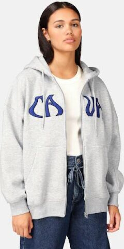 Big Skate zip-hettegenser Hvit Female XS