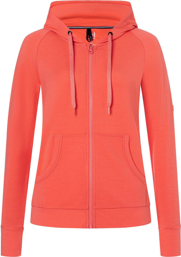 Women's Essential Zip Hoodie XS, Living Coral