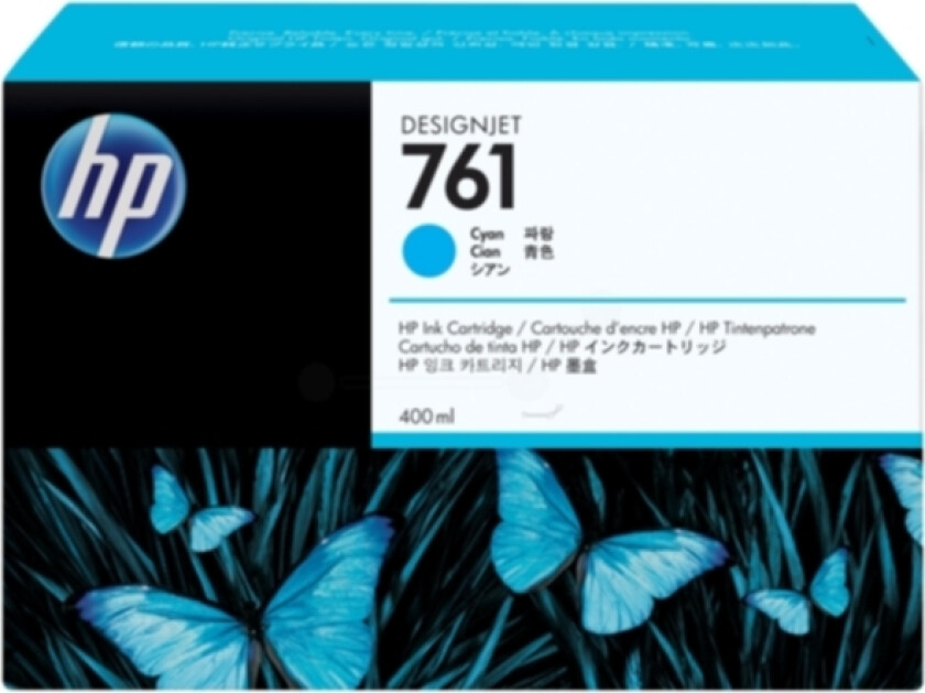 Hp Blekk Cyan No.761 - T7100