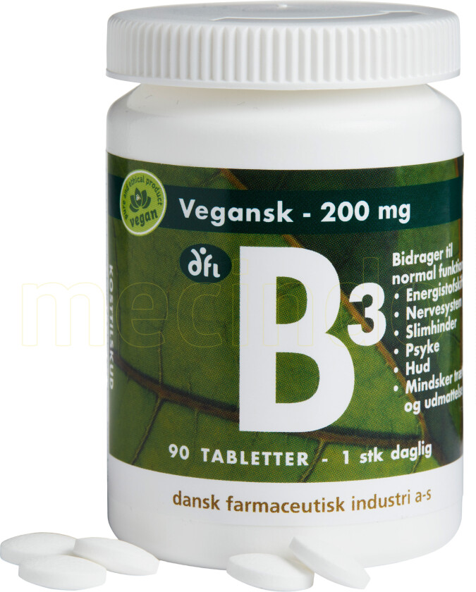B3 Depottabletter - 90 Tabletter