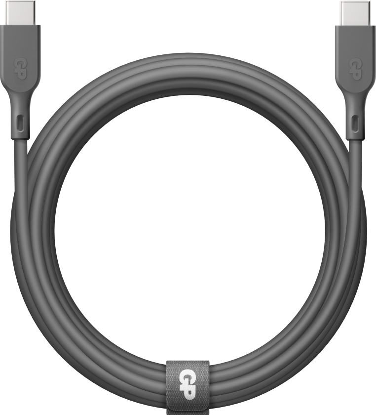 GP Essential Cable USB-C To USB-C 2m 100w OneSize, Grey