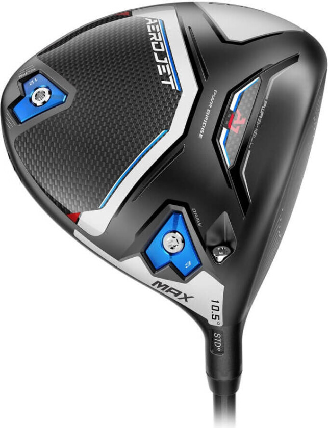 Aerojet Max Driver Helium Nanocore RH Mns, golfkølle, driver, herre, høyre GPH REG