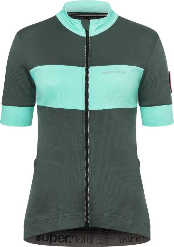 Women's Grava Jersey (2022) S, Urban Chic/Ice Green