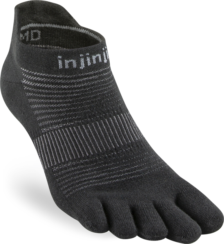 Men's Run Original Weight No-Show M, Black
