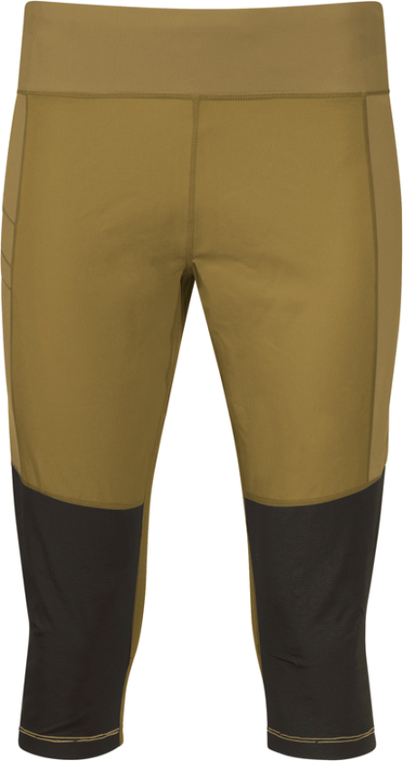 Women's Fløyen V2 3/4 Pants XS, Olive Green