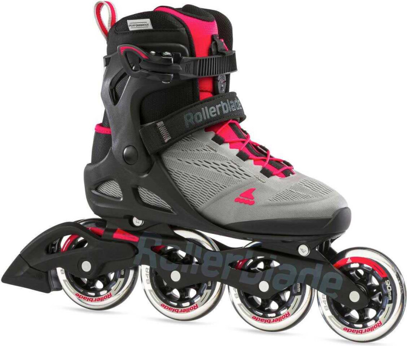 Macroblade 90 W Inline Rulleskøyter Grå/Pink